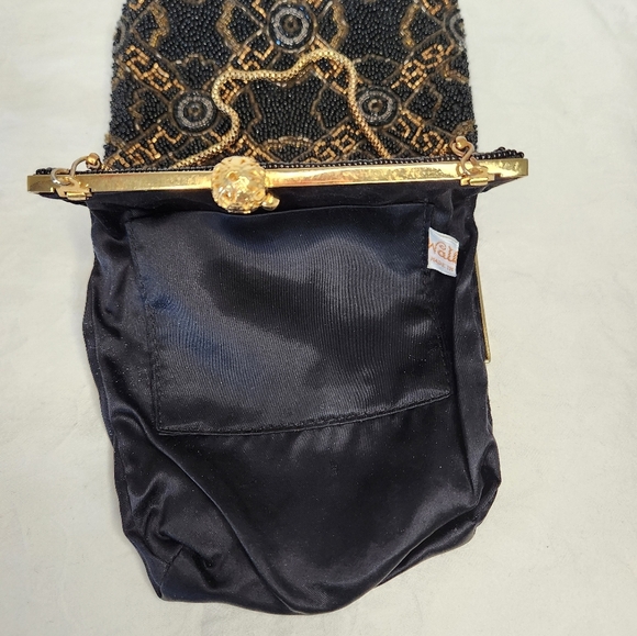 Walborg 40s Beaded Clutch Purse - Picture 5 of 11